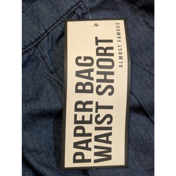 Almost Famous NWT Paper Bag Waist High Waist Shorts 3X - Picture 6 of 12